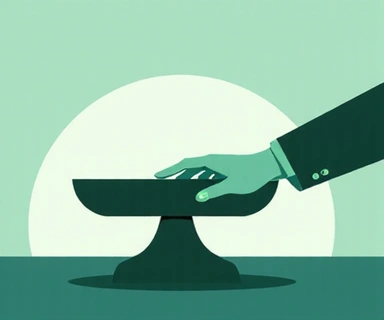 Concepto de juego responsable con equilibrio y control