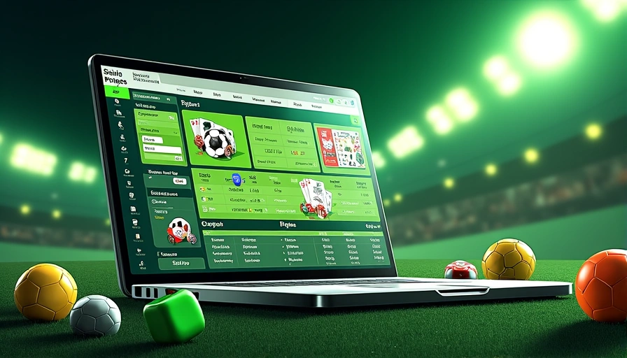 Plataforma Rushbet con elementos de apuestas deportivas y casino